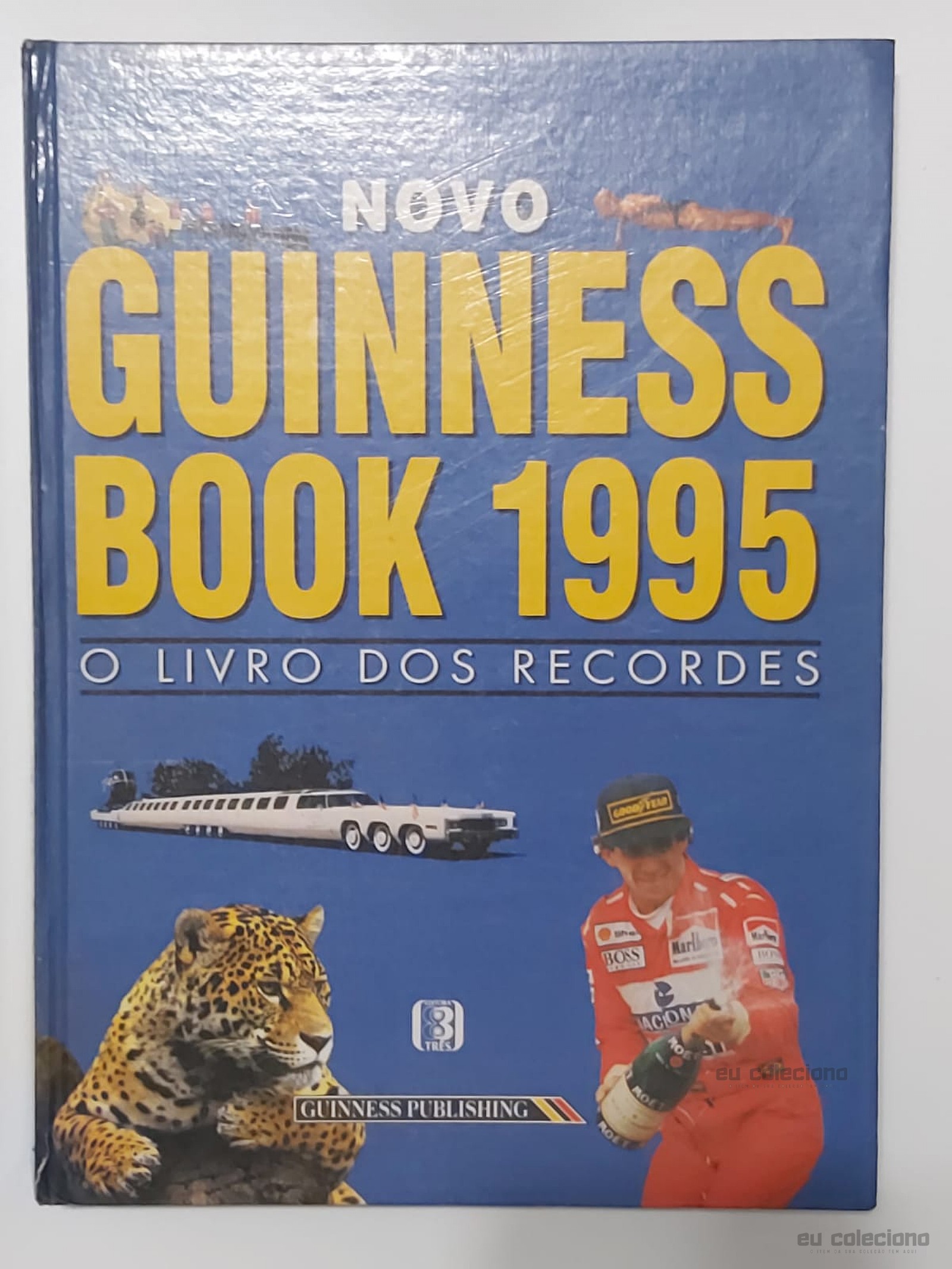 Livro guinness book 1995, livro dos recordes - Excelente estado